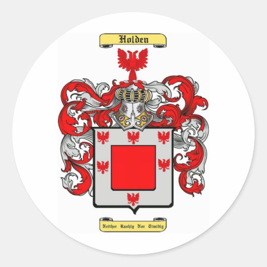 Holden Ronde Sticker (Voorkant)