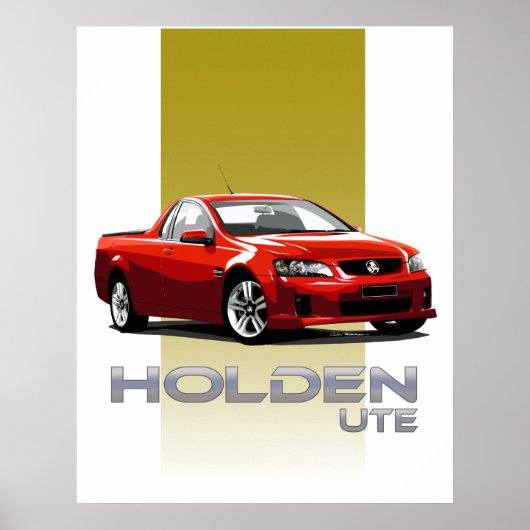 Holden Ute Poster (Voorkant)