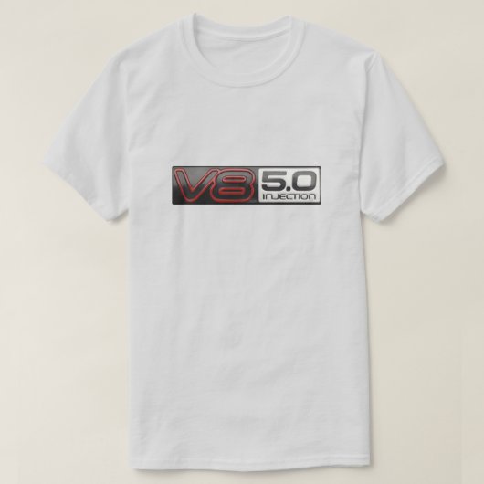 Holden V8 5.0 T-shirt (Design voorkant)