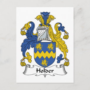 Holder Family Crest Briefkaart