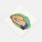 Holding Corn Paper Napkins Servet (Hoek)