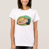 Holding Corn Womens T-Shirt (Voorkant)