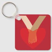 Holding Hands Sleutelhanger (Voorkant)