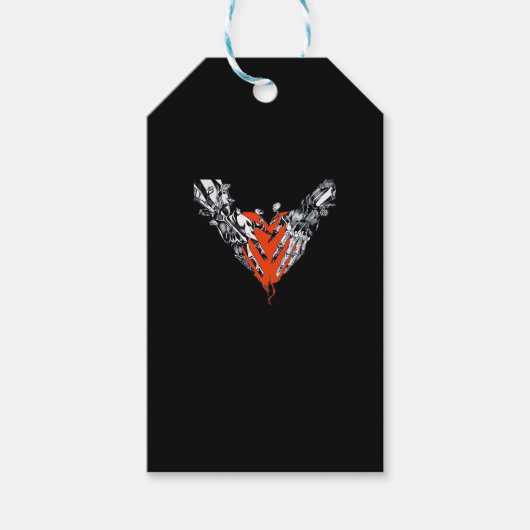 Holding Heart Classic Cadeaulabel (Voorkant)