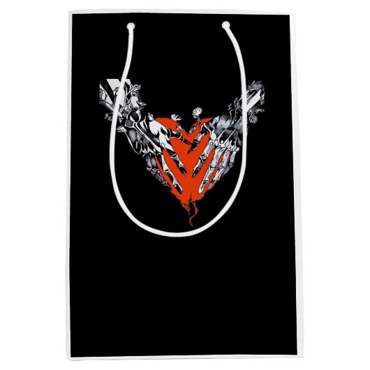 Holding Heart Classic Medium Cadeauzakje (Voorkant)
