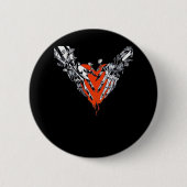 Holding Heart Classic Ronde Button 5,7 Cm (Voorkant)