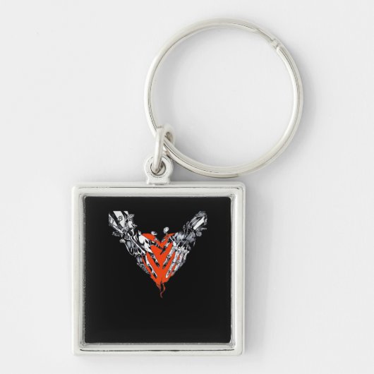 Holding Heart Classic Sleutelhanger (Voorkant)