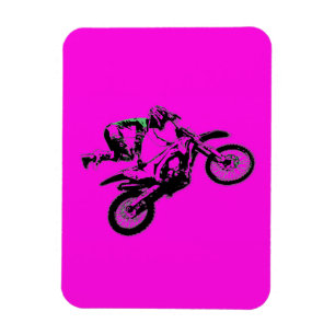 Holding On - Freestyle Motorcross Stunt Magneet