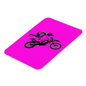Holding On - Freestyle Motorcross Stunt Magneet (Linkerzijde)