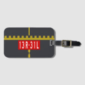 Holding Point Marking 13R-31L Bagagelabel (Voorkant (horizontaal))