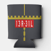 Holding Point Marking 13R-31L Blikjeskoeler (Achterkant)