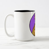 "Holding Space" Two-Tone Mok, 15 oz Tweekleurige Koffiemok (Links)