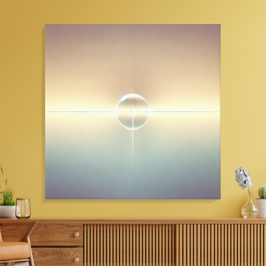 Holding The Line Canvas Afdruk (Insitu (Woonkamer))