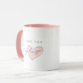 Holding You In My Heart Mug Mok (Voorkant links)