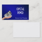 Holdingkristal Visitekaartje (Voorkant / Achterkant)