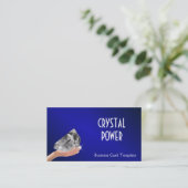 Holdingkristal Visitekaartje (Staand voorkant)