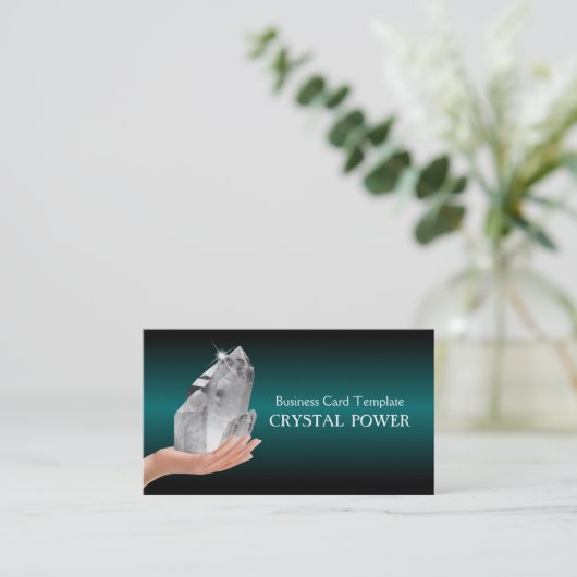 Holdingkristal Visitekaartje (Staand voorkant)