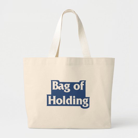 Holdingzak Grote Tote Bag (Voorkant)