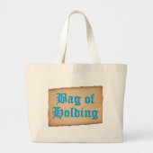 Holdingzak (oud Engels, perkament) Grote Tote Bag (Voorkant)