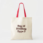 Holdingzak Tote Bag (Voorkant)