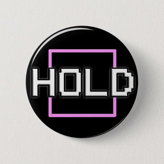 HoldSquare Logo Badge Ronde Button 5,7 Cm (Voorkant)