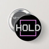 HoldSquare Logo Badge Ronde Button 5,7 Cm (Voorkant /achterkant)