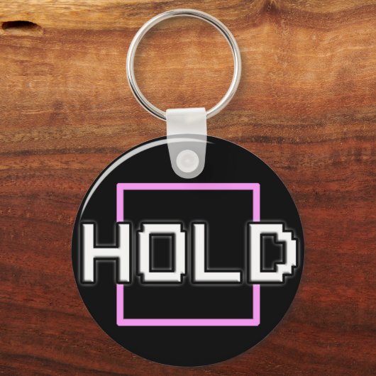 HoldSquare Logo Sleutelhanger (Voorkant)