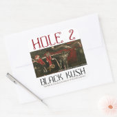 HOLE 2 BLACK KUSH VIERKANTE STICKER (Envelop)