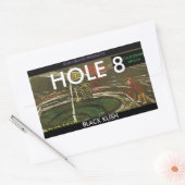 HOLE 8 BLACK KUSH RECHTHOEKIGE STICKER (Envelop)