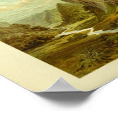 Hole Fels Cave Landscape Stream Poster (Hoek)