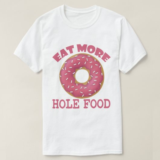 Hole Food T-shirt (Design voorkant)