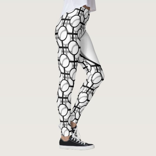 Hole in de Leggings van het Netwerk (Rechts)