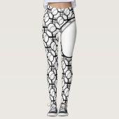 Hole in de Leggings van het Netwerk (Voorkant)