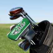 Hole in één gepersonaliseerd cadeau voor golfafdek golfheadcover (Insitu)