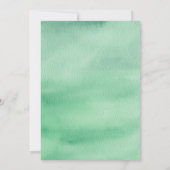 Hole in één Golf eerste geboorte Par-t-shirt Kaart (Achterkant)