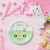 Hole in één Golf eerste geboorte Par-t-shirt Papieren Bordje (Feest)