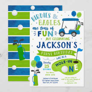 Hole in één Golf eerste geboorte Par-T-shirt uitno Kaart
