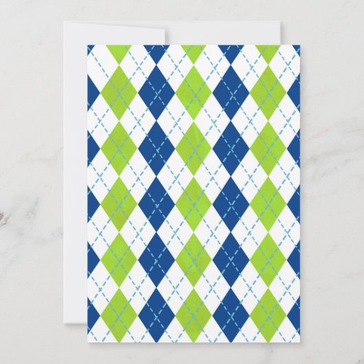 Hole in één Golf eerste geboorte Par-T-shirt uitno Kaart (Achterkant)