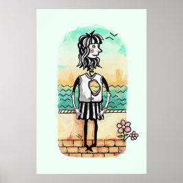 Hole in mijn hart poster