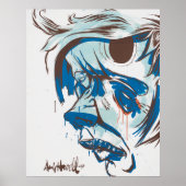 Hole in mijn hoofd poster (Voorkant)