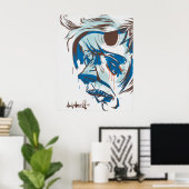 Hole in mijn hoofd poster (Thuiskantoor)