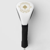 Hole in One Award Aandenken Golfheadcover (Voorkant)