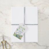 Hole In One Boy Golf First Birthday Par-Tee Cadeaulabel (Met Touw)