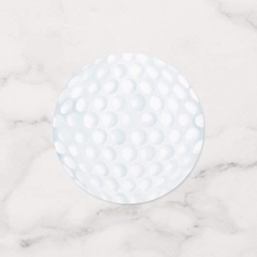 Hole In One Boy Golf First Birthday Par-Tee Confetti (Kleine voorkant)