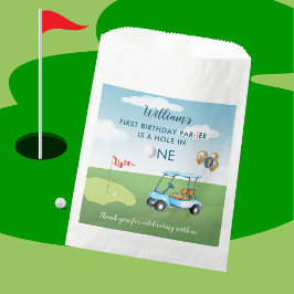 Hole in One Boy Golf Par-t-shirt 1e Verjaardag Bedankzakje