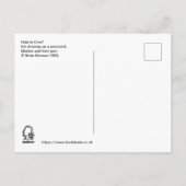 Hole in One? Briefkaart (Achterkant)