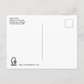 Hole in One? Briefkaart (Achterkant)