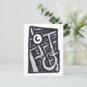 Hole in One? Briefkaart (Staand voorkant)