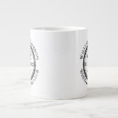 Hole in One Classic Gepersonaliseerd Golf Grote Koffiekop (Voorkant)