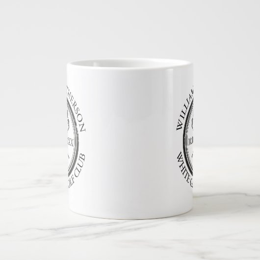 Hole in One Classic Personalized Golf Grote Koffiekop (Voorkant)